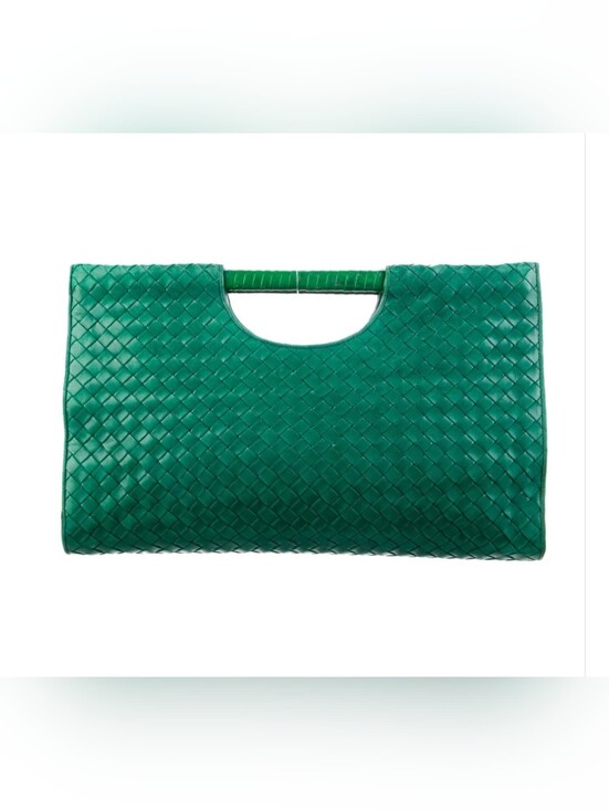 Bottega Veneta Handbags - Bottega Veneta Vintage 90s Intrecciato Nappa Frame Bag